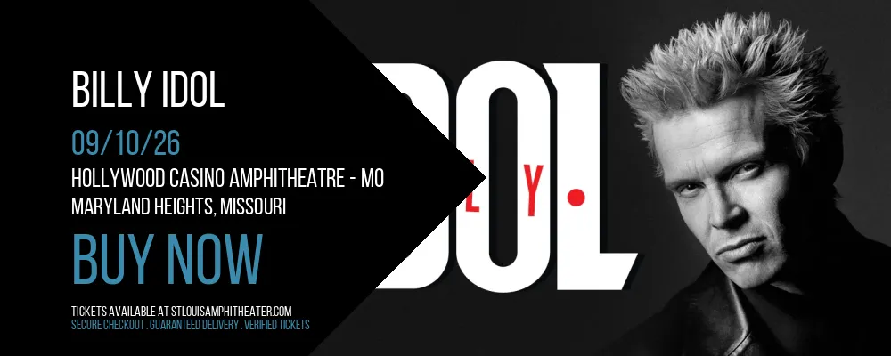 Billy Idol at Hollywood Casino Amphitheatre - MO