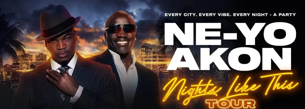 Ne-Yo & Akon at Hollywood Casino Amphitheatre - MO