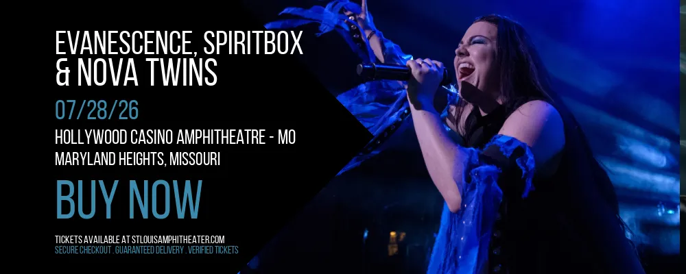 Evanescence at Hollywood Casino Amphitheatre - MO